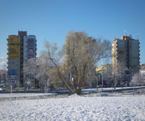 Zima w Szczecinie