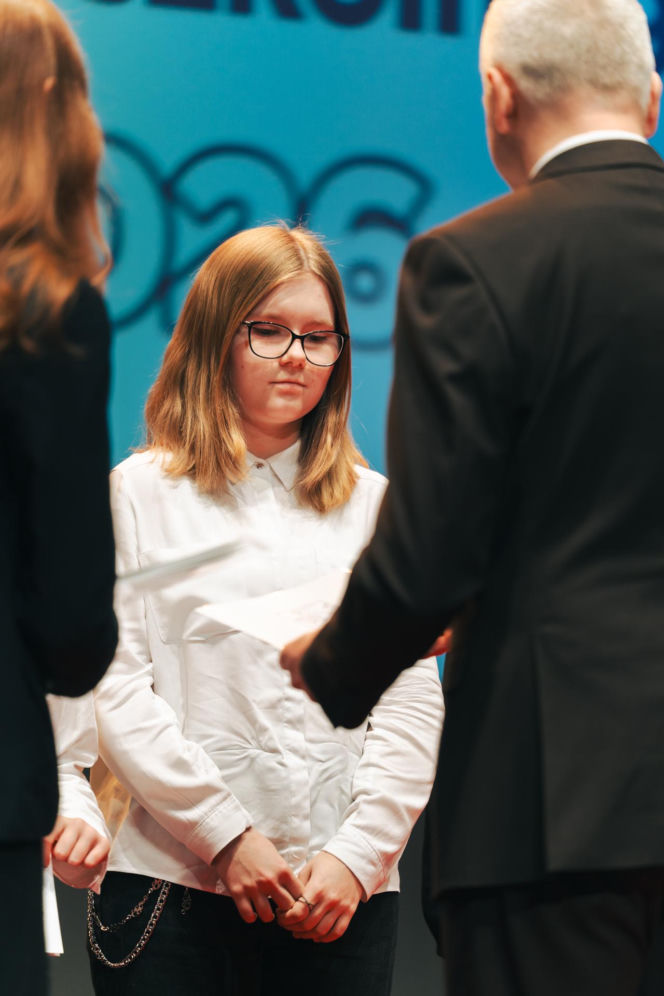 Najzdolniejsi uczniowie odebrali stypendia Prezydenta Miasta Siedlce