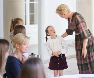 Agata Duda spotkała się z dziećmi