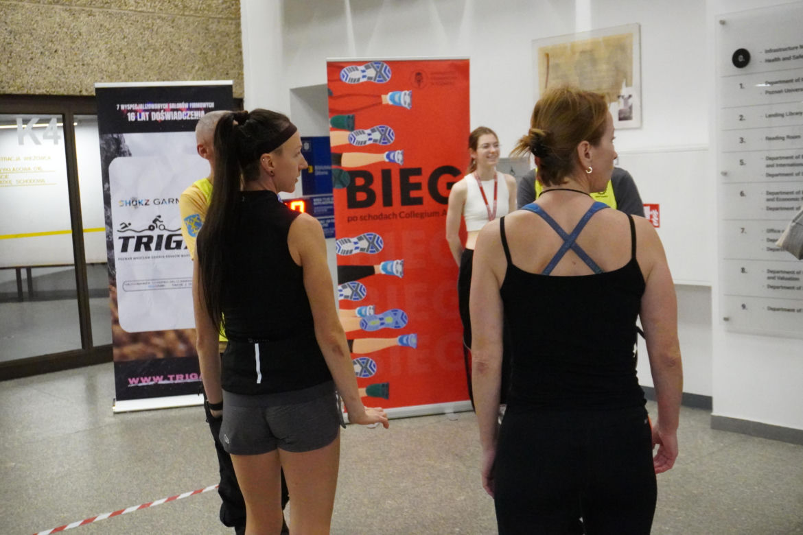VIII Bieg po schodach Collegium Altum