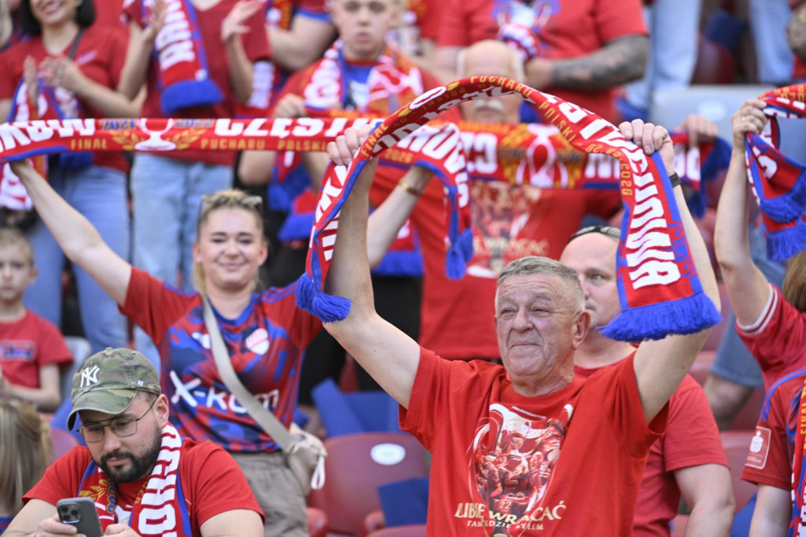 Kibice na finale Pucharu Polski: Górnik - Raków