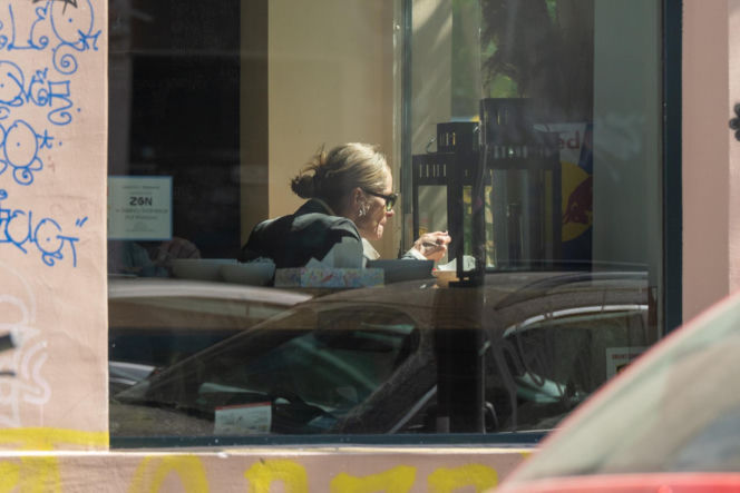 Magdalena Cielecka walczy z wiatrem