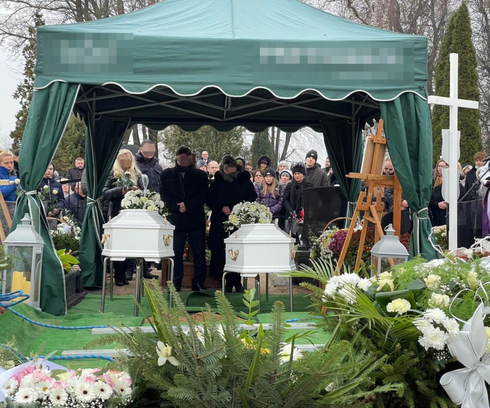 Pogrzeb Weroniki i Sebastiana. Ostatnia droga rodzeństwa