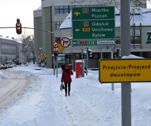 Słupsk pod śniegiem