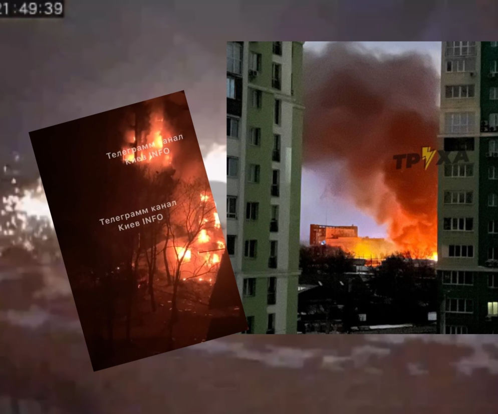 Potężne eksplozje w centrum Kijowa. Charków bombardowany całą noc