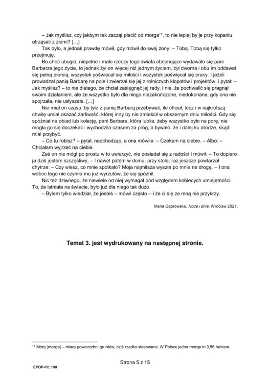 Matura 2022: polski. Arkusze CKE - rozprawka