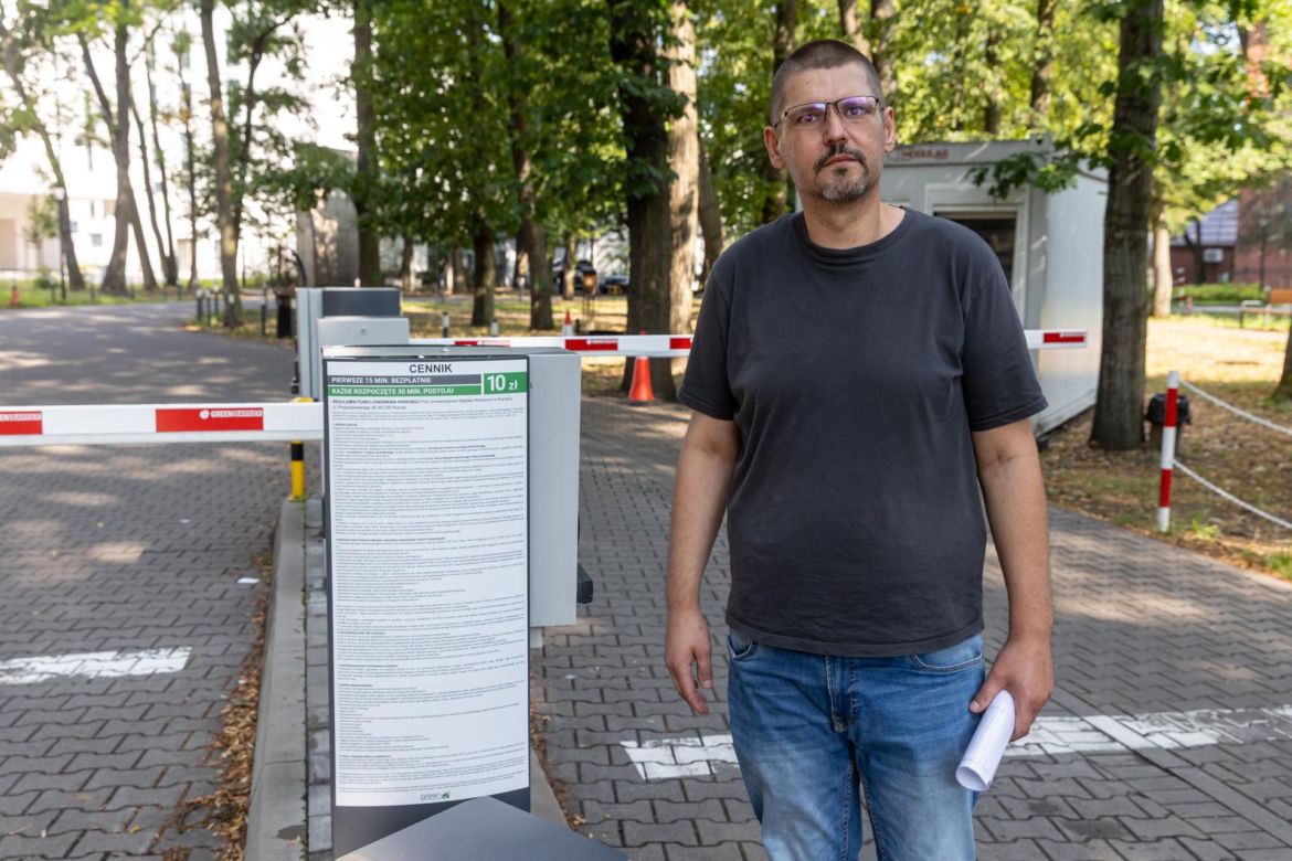 Zapłaciłem 1350 zł za parking pod szpitalem