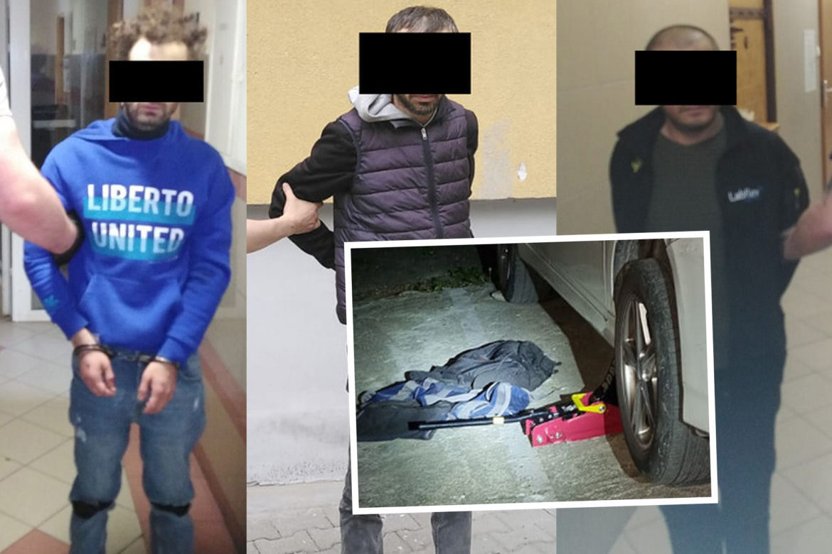 Gruziński Gang Olsena. Próbowali kraść katalizatory, ale im nie wyszło