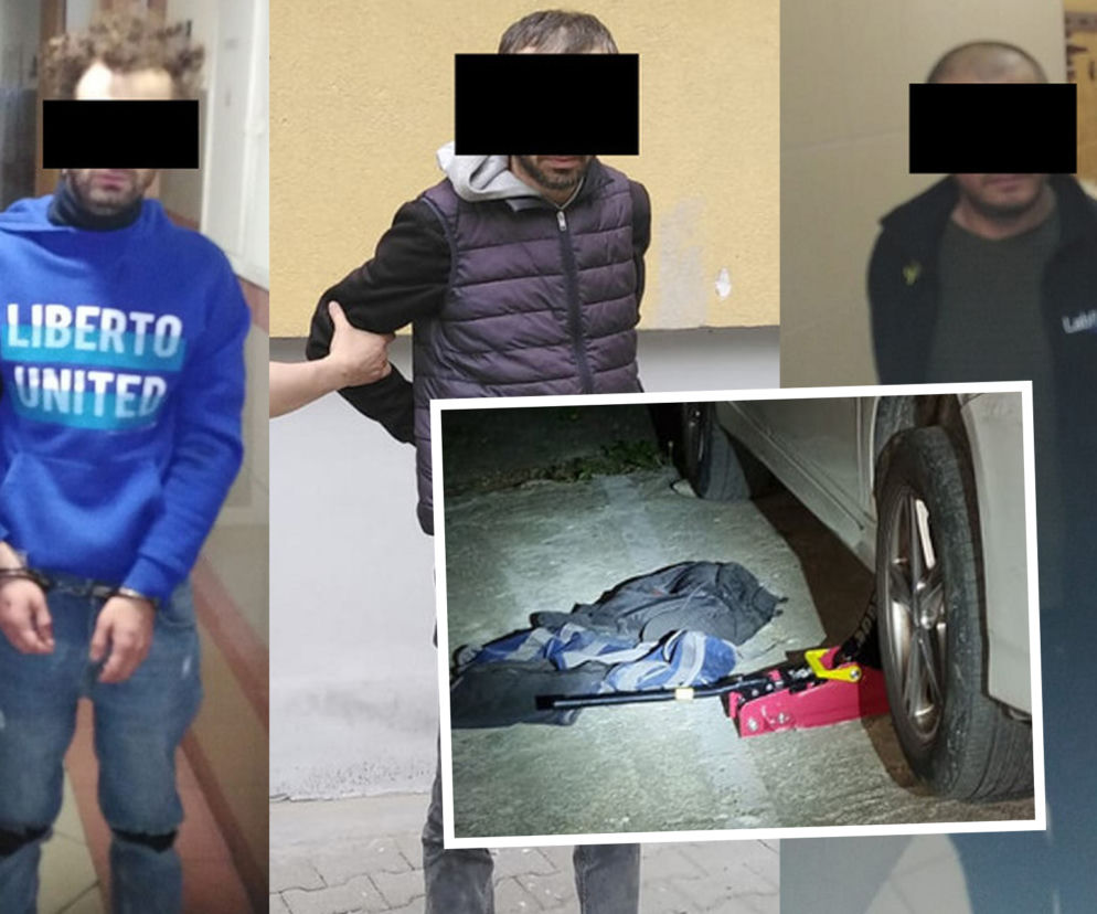 Gruziński Gang Olsena. Próbowali kraść katalizatory, ale im nie wyszło
