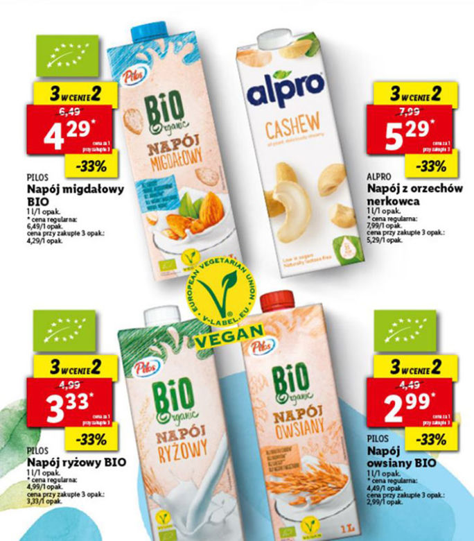 Lidl - WIELKIE promocje. Polędwica za 1 zł, piwo za 1,5 zł, napoje roślinne za DARMO
