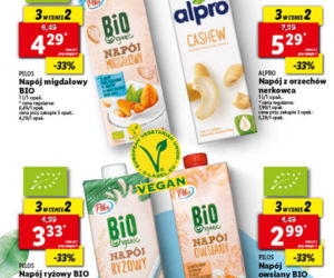 Lidl - WIELKIE promocje. Polędwica za 1 zł, piwo za 1,5 zł, napoje roślinne za DARMO