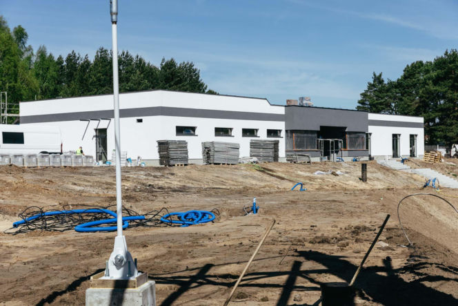 Remont stadionu Granatu w Skarżysku-Kamiennej