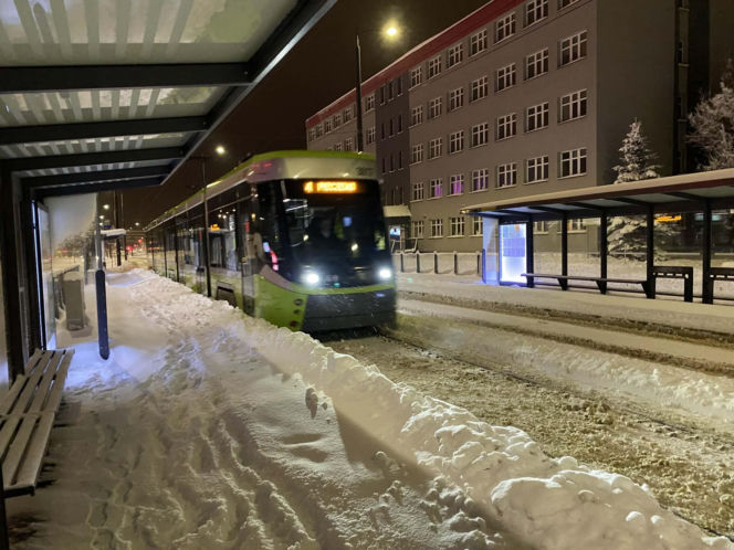 Zima w Olsztynie - 31 grudnia 2025