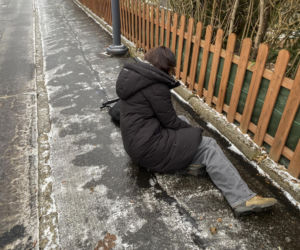 Gołoledź i utrudnienia na Dolnym Śląsku