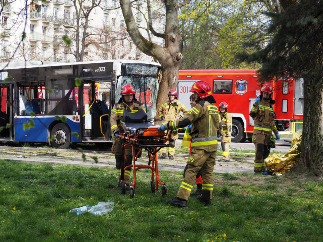 Kraków. Wypadek na os. Zgody