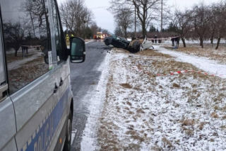 Tragiczny wypadek pod Włocławkiem. Nie żyje 26-latka