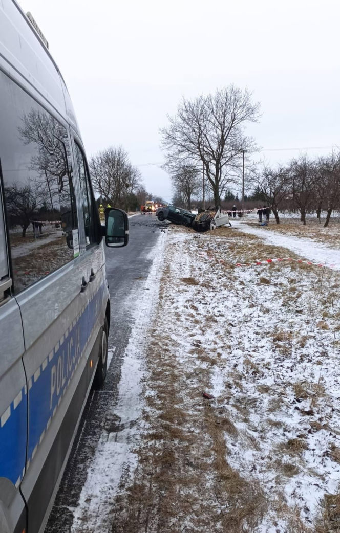 Tragiczny wypadek pod Włocławkiem. Nie żyje 26-latka