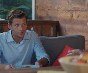 M jak miłość odc. 1902. Natalka (Dominika Suchecka), Adam Karski (Patryk Szwichtenberg)