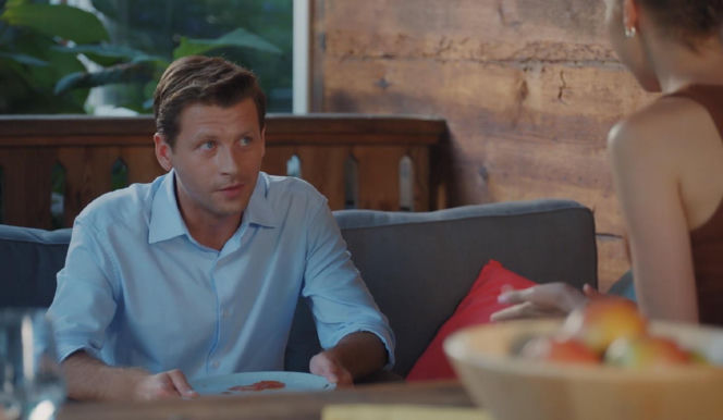 M jak miłość odc. 1902. Natalka (Dominika Suchecka), Adam Karski (Patryk Szwichtenberg)