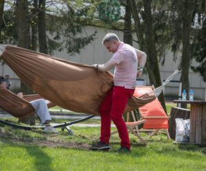 Krzysztof Gawkowski w Parku Rozrywki