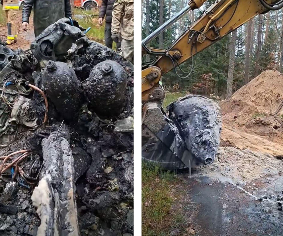 Spektakularne odkrycie w podkarpackiej wsi. Odnaleziono fragmenty tajnej broni Hitlera 