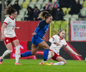 Polska - Słowenia: Najwierniejsi kibice wspierali reprezentację Polski kobiet. Dużo zdjęć z Gdańska