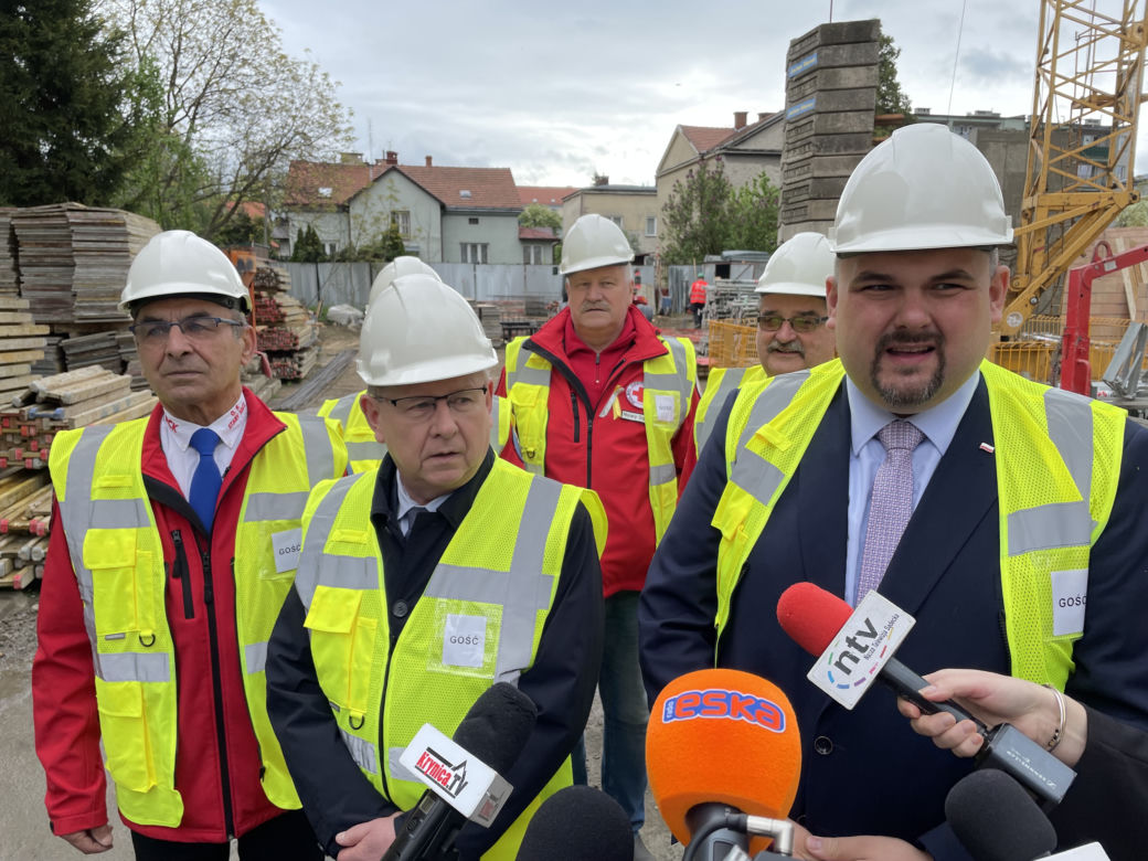 Ruszyła budowa nowego budynku Cnetrum Krwiodawstwa