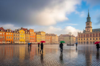 Poznań, nadchodzi weekend! Czy miasto utonie w deszczu?