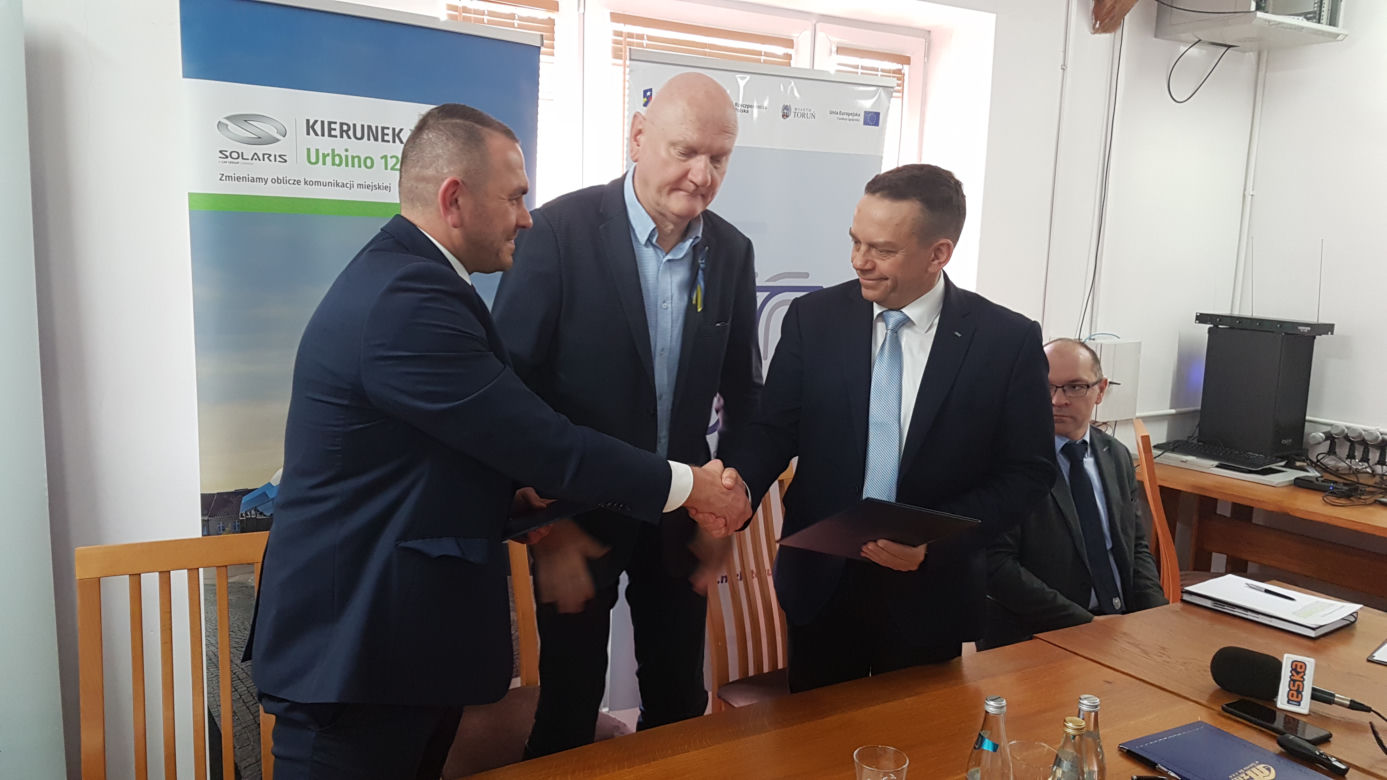 4 elektryki zasilą toruński tabor autobusowy. Koszt to 12 milionów złotych