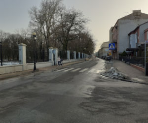 Siedleckie szkoły przy ul. Konarskiego i Prusa i ich okolica w lutym 2021 roku