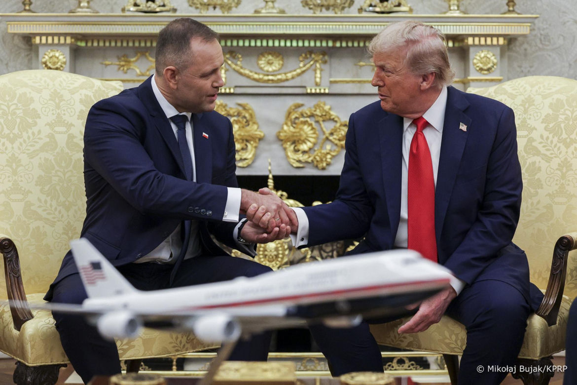 Spotkanie Donalda Trumpa z Karolem Nawrockim