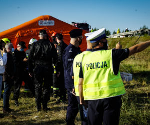 WYPADEK autokaru z dziećmi na A1