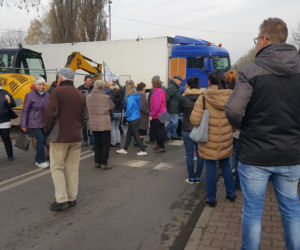 Protest mieszkańców w sosnowieckiej dzielnicy Juliusz