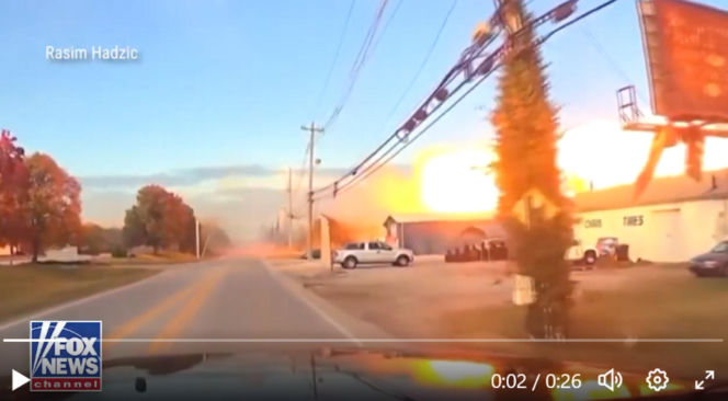 Uchwycono katastrofę lotniczą na filmie. Ten kierowca oszukał przeznaczenie