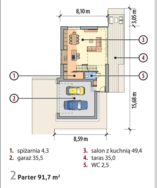 Plan parteru