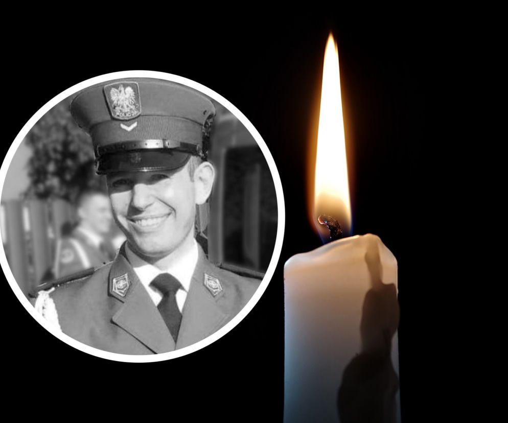 Bydgoska policja pogrążona w smutku. Zmarł 34-letni sierż. szt. Dariusz Zieliński