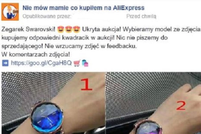 Ukryte aukcje AliExpress. Co to jest ?