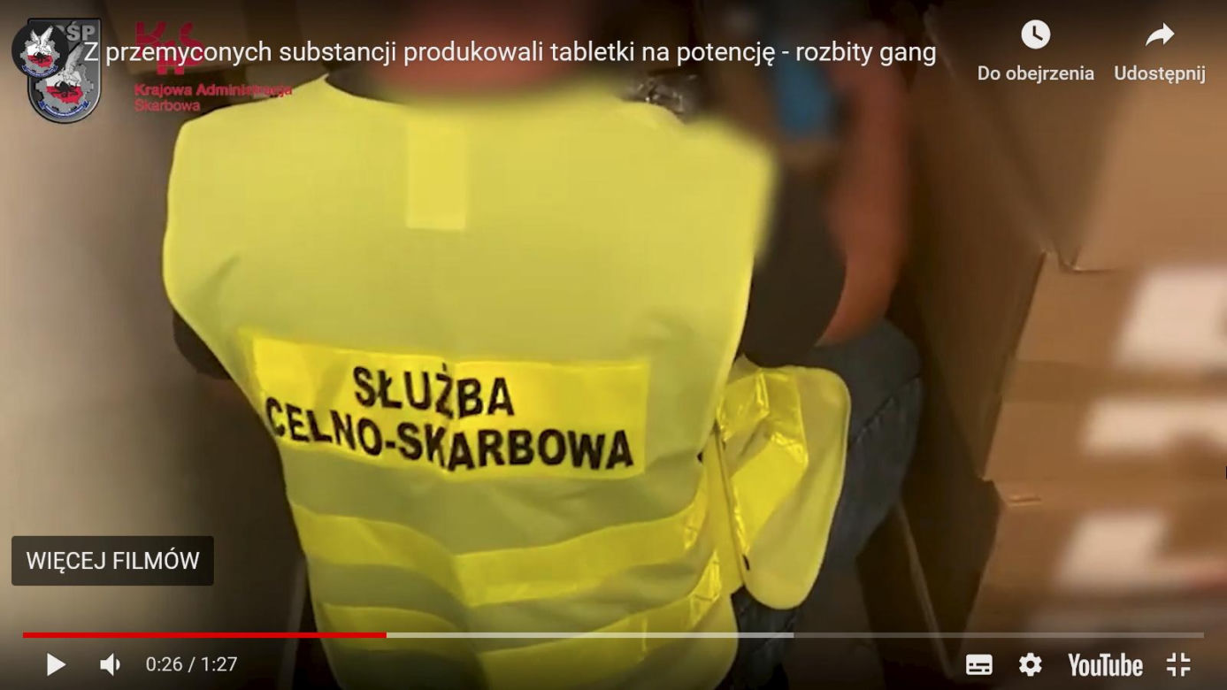 Kradli przemycaną z Chin substancję. Produkowali tabletki na potencje