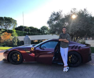 Nowe Ferrari Cristiano Ronaldo