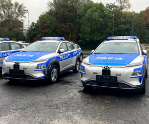 Elektryczne radiowozy Hyundai Kona Electric