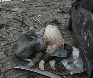 Ukraina. Zniszczenia wojenne i ofiary wśród ludności cywilnej na Ukrainie