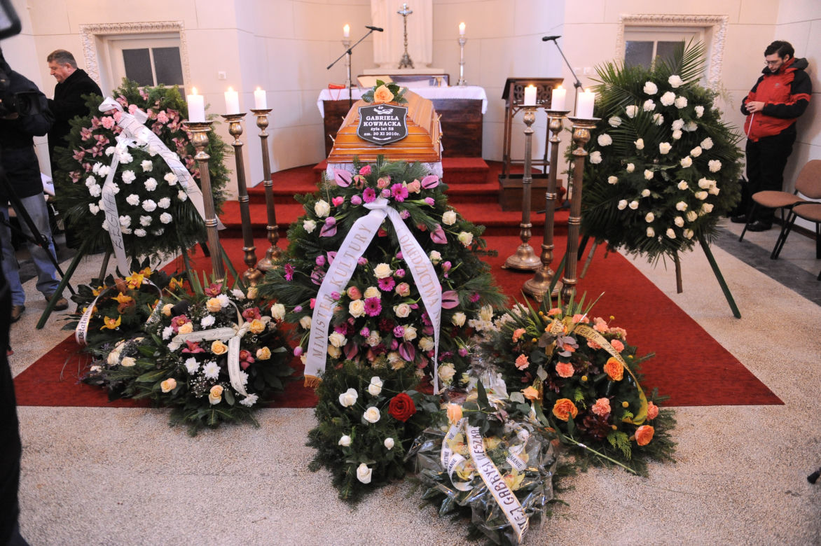 Pogrzeb Gabrieli Kownackiej