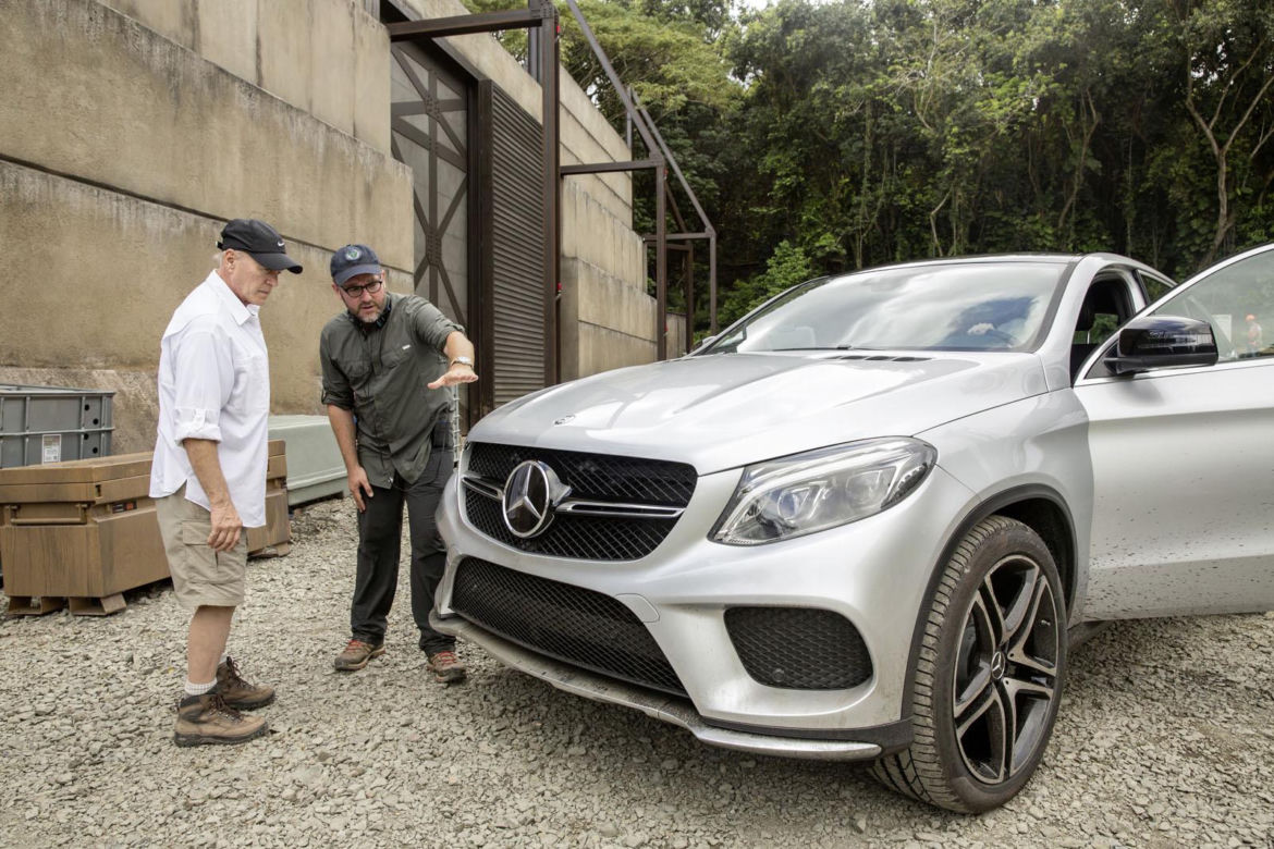 Mercedes w filmie "Jurassic World"