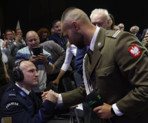 Kapral Mateusz wczoraj odebrał Złota Gardę