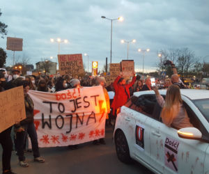 Kolejny dzień protestów. Ponad tysiąc osób przeszło ulicami Gliwic 