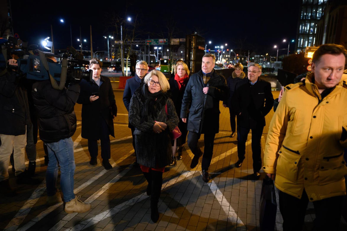 Minister nauki Dariusz Wieczorek w Poznaniu. DS "Jowita" zostaje! Znajdą się pieniądze na remont akademika