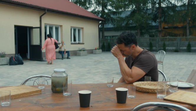 Barwy szczęścia, odcinek 3295. Borowska (Dorota Piasecka), Mariusz (Rafał Cieszyński)