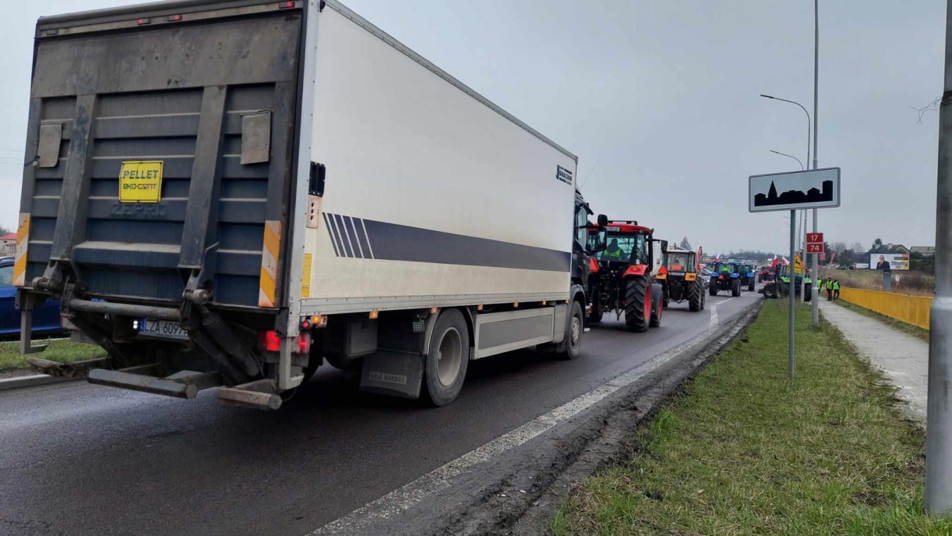 Ogólnopolski protest rolników 20 marca w Zamościu