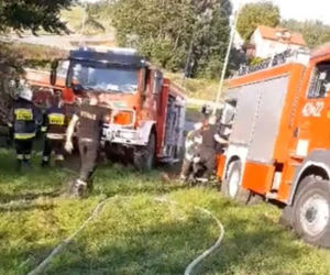 Gasił pożar na swoim weselu