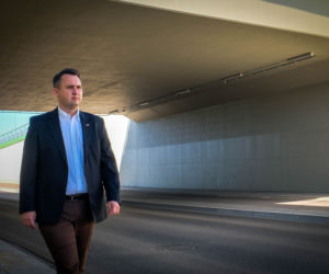 Ul. Klepacka. Tunel już otwarty, ale prace nadal trwają